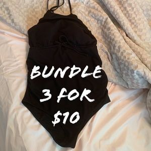 Re-posh brandless 1 piece swimsuit